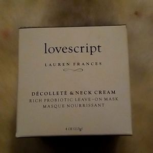 Lovescript neck cream